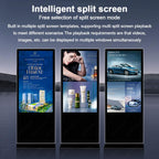 27 Inch Vertical Digital Signage Advertising Display, Android Smart Operating System, Support WiFi/HDMI/USB Multi-Media Input, Built-in Stereo Speakers, Auto Media Loop Playback (NonTouch)