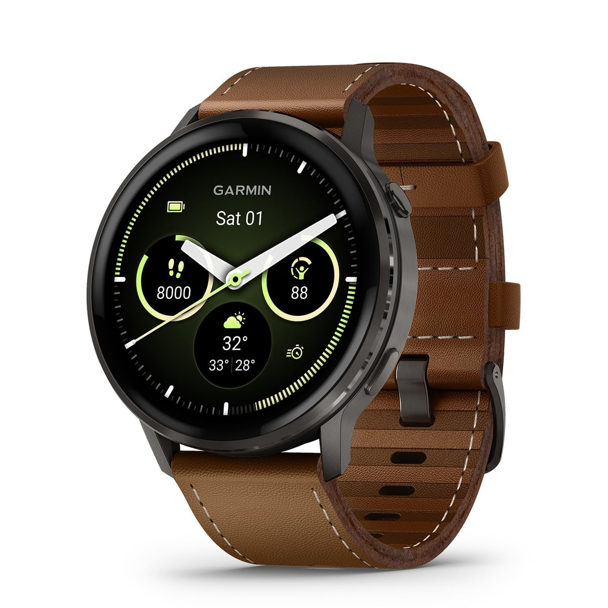 Garmin Venu 4 Health Fitness GPS Smartwatch 45mm AMOLED Bundle