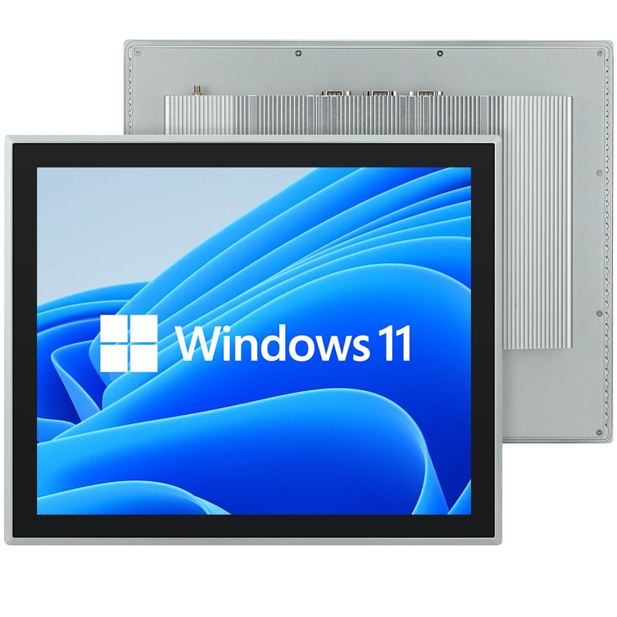 15.6-Inch Industrial Embedded Panel PC, Ratio 16:9 Multi-Touchscreen-Monitor,Industrial Touch Screen Panel Computer,WiFi & Built-in Speakers,IP65 Front,Win 10 I5 RAM 8G+256G SSD