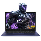 NIMO 17.3" AI Ready Light Gaming Laptop, AMD Ryzen 7 7735HS Computer (Up to 4.75 GHz) with 32GB DDR5 RAM 1TB SSD Radeon 680M GPU 2-Yr Warranty 180° View Multifuntional for Business Creator Student