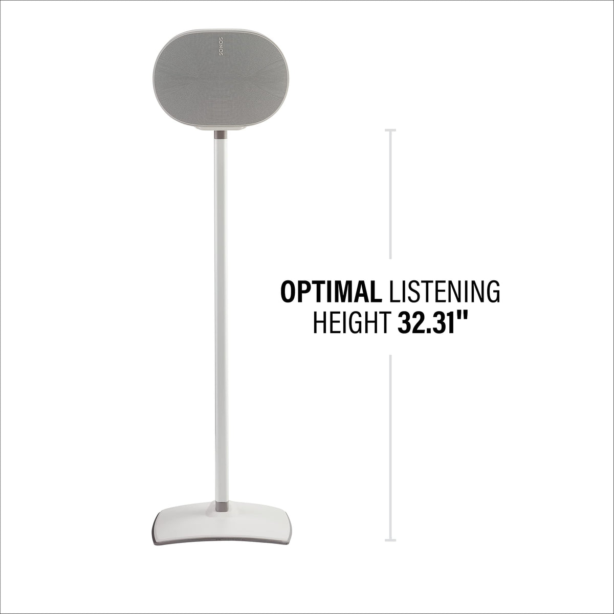 Sanus Speaker Stands for Sonos Era 300™ (Pair) - WSSE32-W2,White