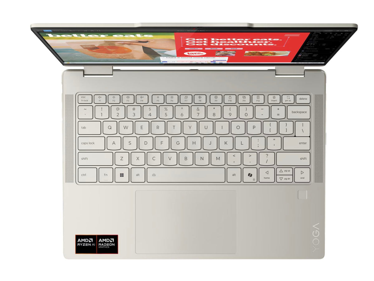 Lenovo Yoga 7 2-in-1 with Ryzen AI 5, 14” OLED Touch, 16GB RAM, Yoga Pen