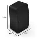 Sonos Five - Black - Wireless HiFi Speaker (Pack of 2)