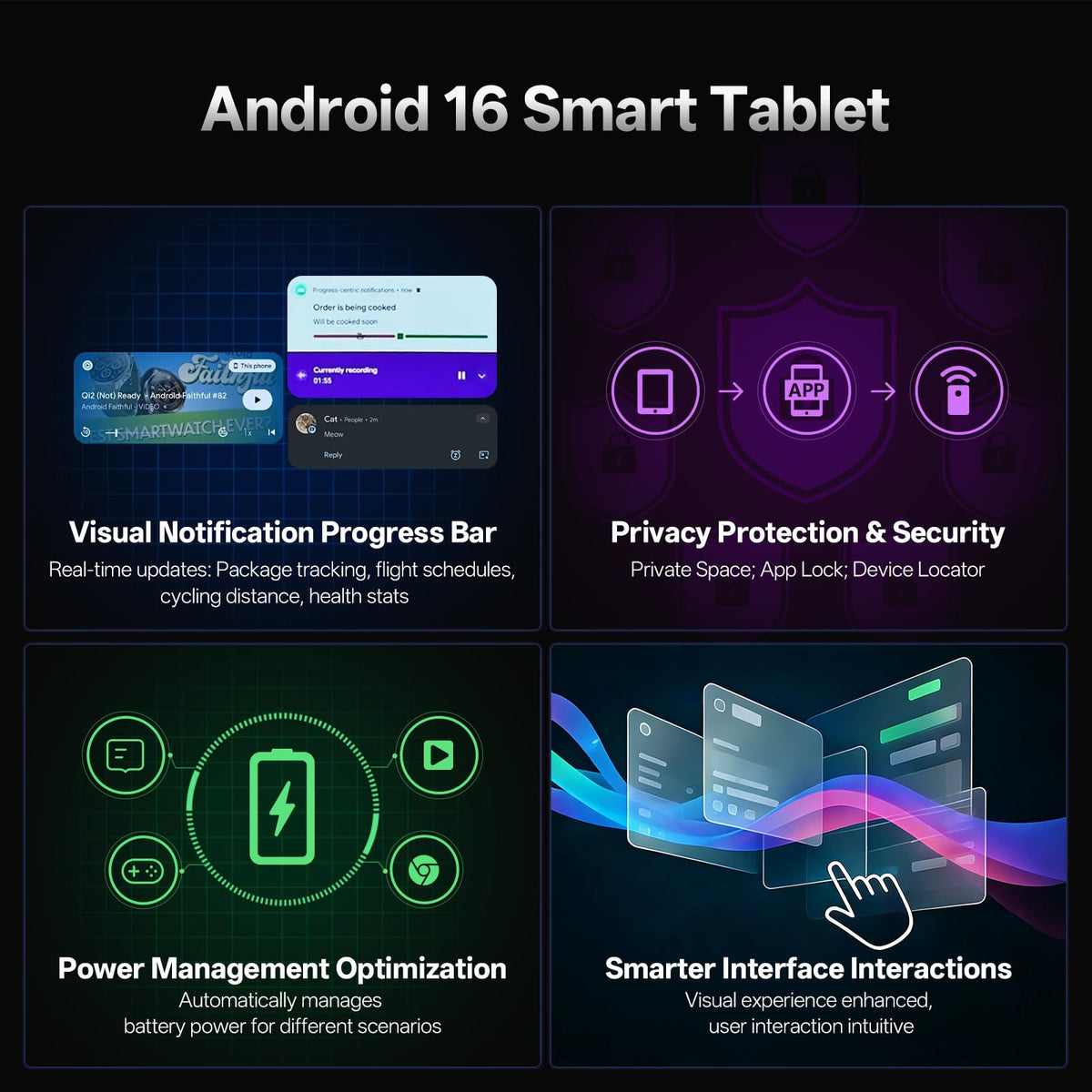 13 Inch Android Tablet, 40GB RAM+128GB ROM, Octa-Core Processor
