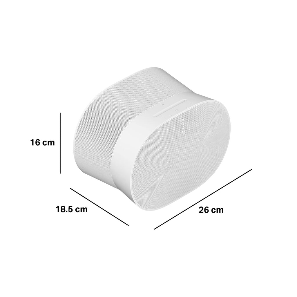 Sonos Era 300 Wireless Smart Speaker with Dolby Atmos, White (Pack of 2)