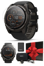 Garmin Fenix 8 (Spark Orange, 47mm) AMOLED Sapphire GPS Watch Gift Box