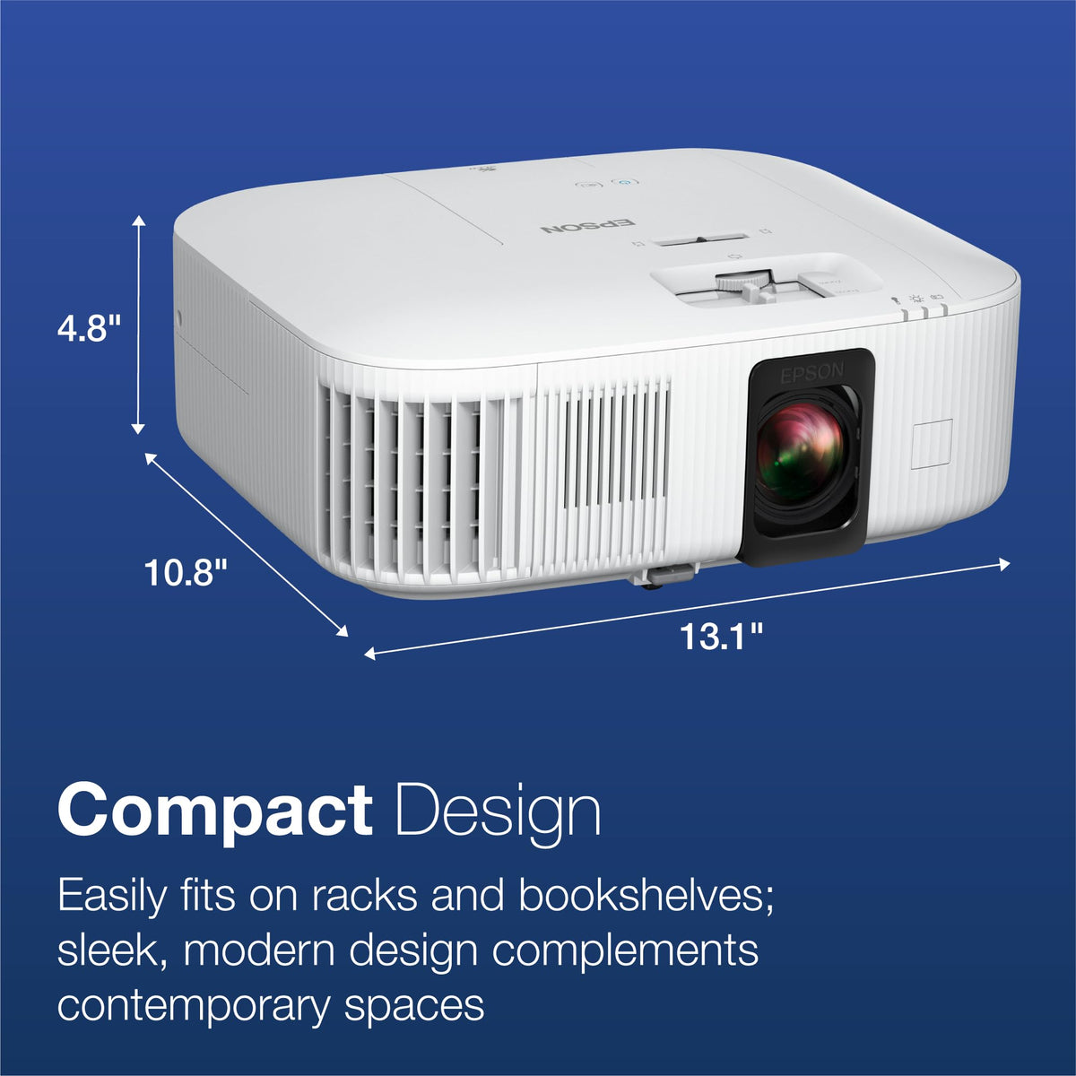Epson Home Cinema 2350 4K PRO-UHD Smart Streaming Projector with Android TV