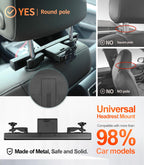 15.6" Android Car TV Headrest Monitor for Cars,Support Phone Mirror/WiFi