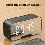 LED Digital Electronic Desktop Clock Snooze Alarm Time Temperature Display