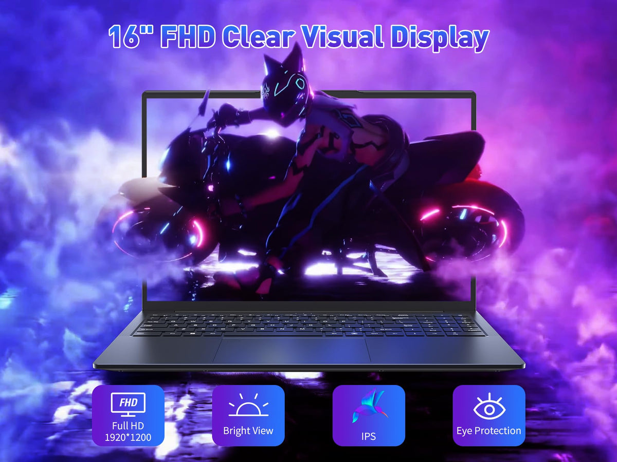 16" FHD Gaming Laptop, Intel i7-13620H Processor, 16GB RAM , 512GB PCIe SSD