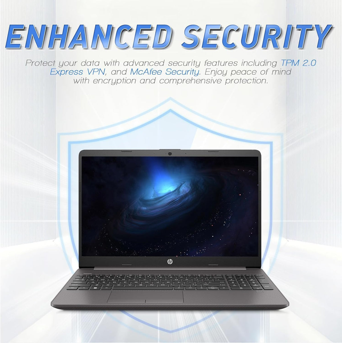 HP 15.6 FHD Display G9 Laptop • 64GB RAM • 1.5TB Storage (1TB SSD & 500GB External) • AMD Dual Core Processor • Upto 12 Hours Battery Life • w/WOWPC Bundle • Windows 11 Pro
