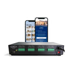 Juke-6 | 6 Zone Audio Amplifier | Wirelessly Controlled Multi-Room Audio System | Compatible with Airplay 2, Spotify Connect, Bluetooth, DLNA