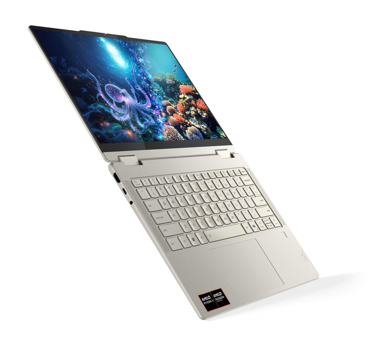 Lenovo Yoga 7 2-in-1 with Ryzen AI 5, 14” OLED Touch, 16GB RAM, Yoga Pen