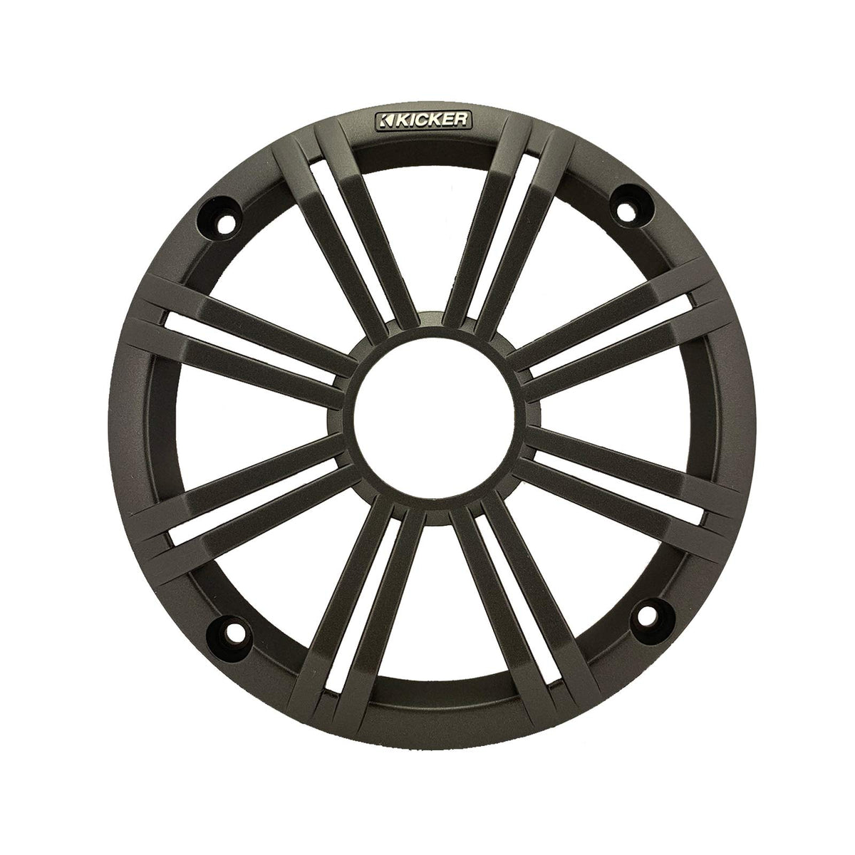 1 Pair (QTY 2) of Kicker 6.5" 2-Way 195 Watts Max Power Coaxial Marine Audio MultiColor LED Speakers with Charcoal Grilles, 20-Feet 16-Gauge Speaker Wire