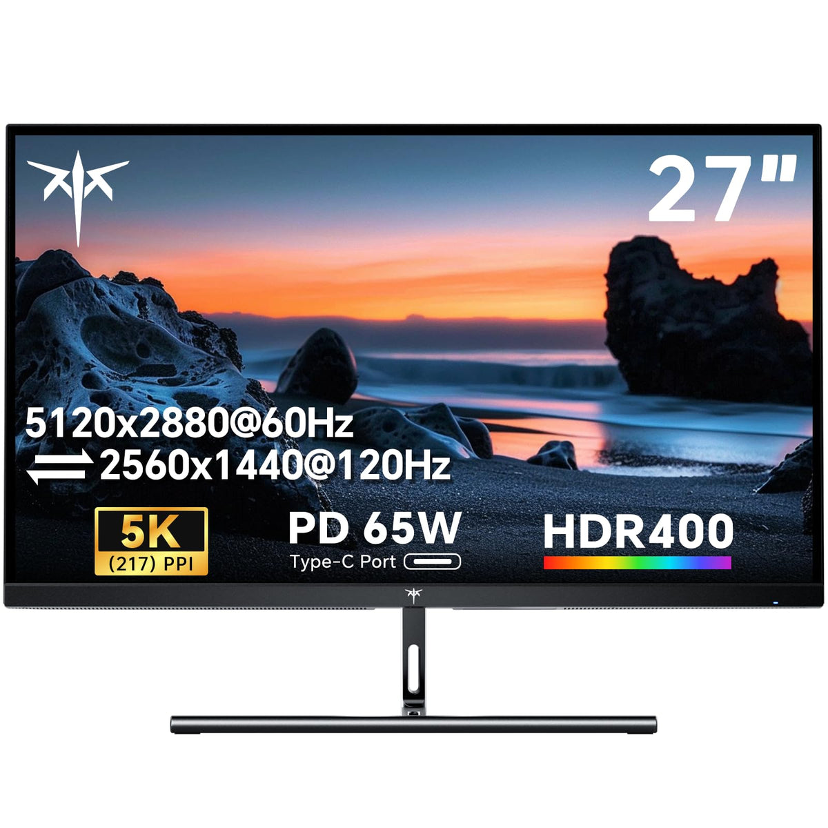KTC 24 Inch Gaming Monitor 180Hz - 1440P Computer Monitors, Fast IPS H24T7