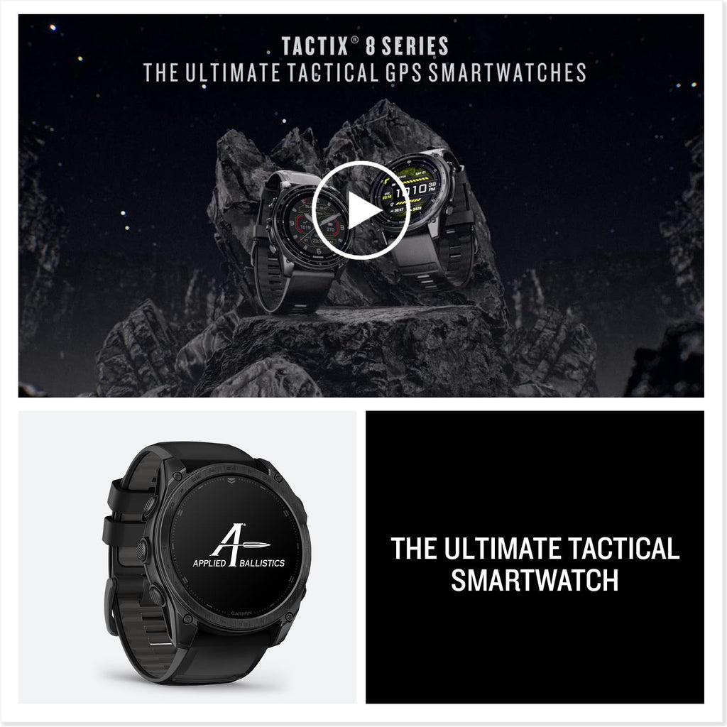 Garmin tactix® 8, Premium Tactical GPS Smartwatch, 47mm