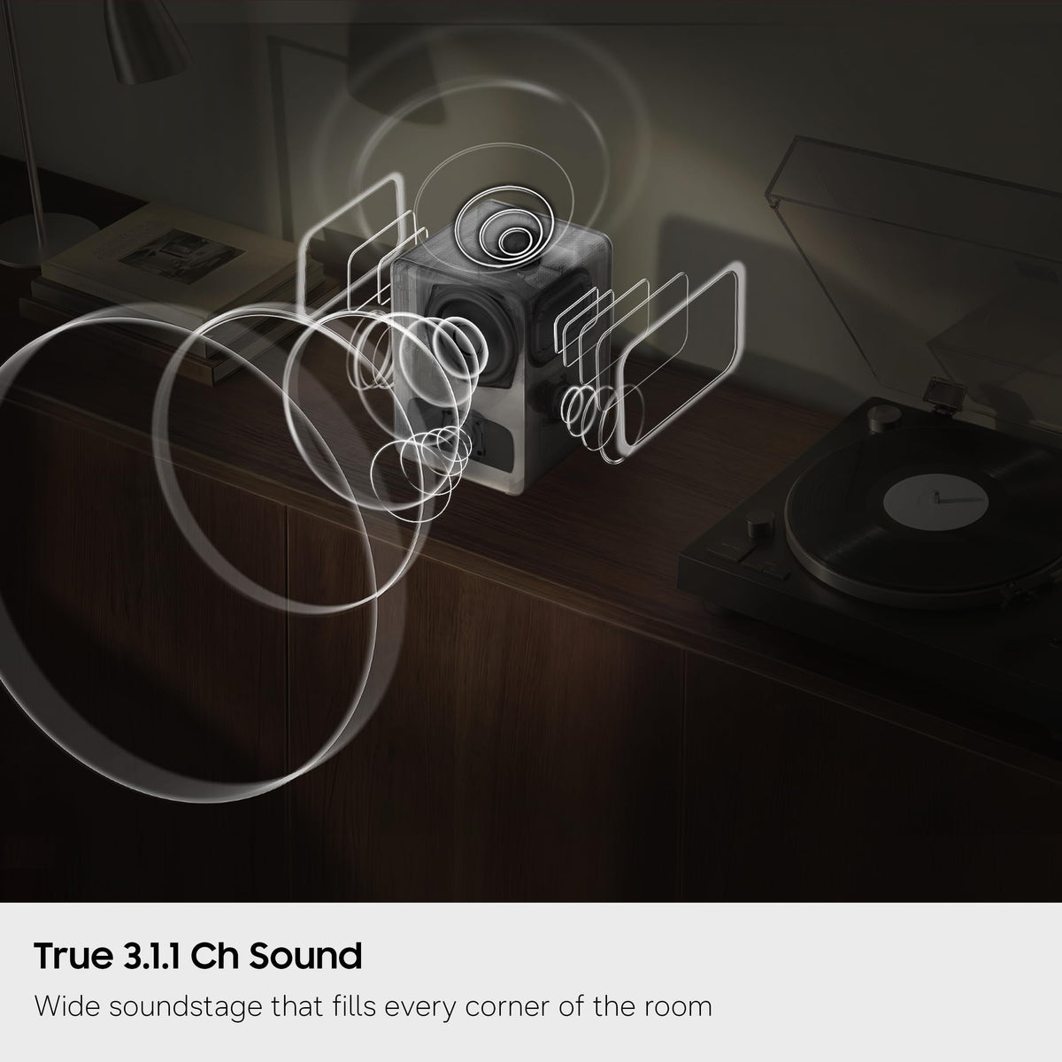 Samsung Music Studio 7 Wireless Smart Speaker, HW-LS70H, 2026 Model