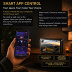 Personalized Smart Visual Bluetooth Speaker, Customizable 10.1-Inch Display
