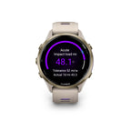 Garmin Forerunner 955 Solar, GPS Running Smartwatch with Solar Charging Capabilities, Tailored to Triathletes, Long-Lasting Battery, Whitestone with Wearable4U White Earbuds Bundle