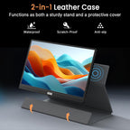 QQH 4K Portable Monitor, 15.6" UHD IPS USB-C HDMI Travel Monitor for Laptop