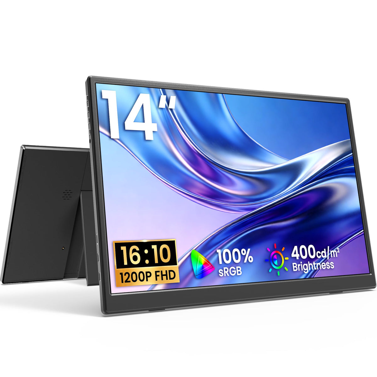 VILVA 15.6" 4K UHD IPS HDR USB-C HDMI Monitor