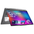 Lenovo Yoga 7 2-in-1 AI Laptop 16" WUXGA Touch Intel 8-core Ultra 7 256V (Up to 47 NPU Tops) 16GB DDR5 1TB SSD Wi-Fi7 Backlit Fingerprint for Creator Business Professional Win11 Pro ICP Accessory