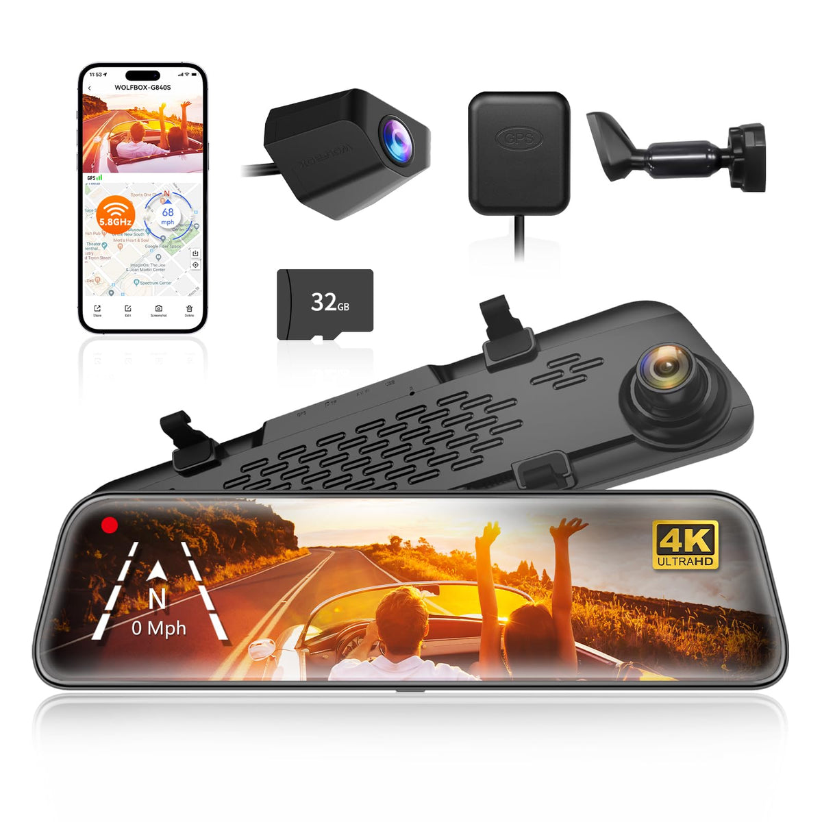 WOLFBOX G840S & WOLFBOX OEM Bracket