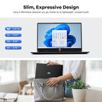 NIMO 15.6" FHD AI-Ready-Laptop, Intel i5-13420H, 16GB RAM, 512GB SSD, Win 11 (Beat i7-1355U, Up to 4.4 GHz) 100W Type-C Fingerprint Backlit Keyboard for Professionals & Students Office, Study & Travel