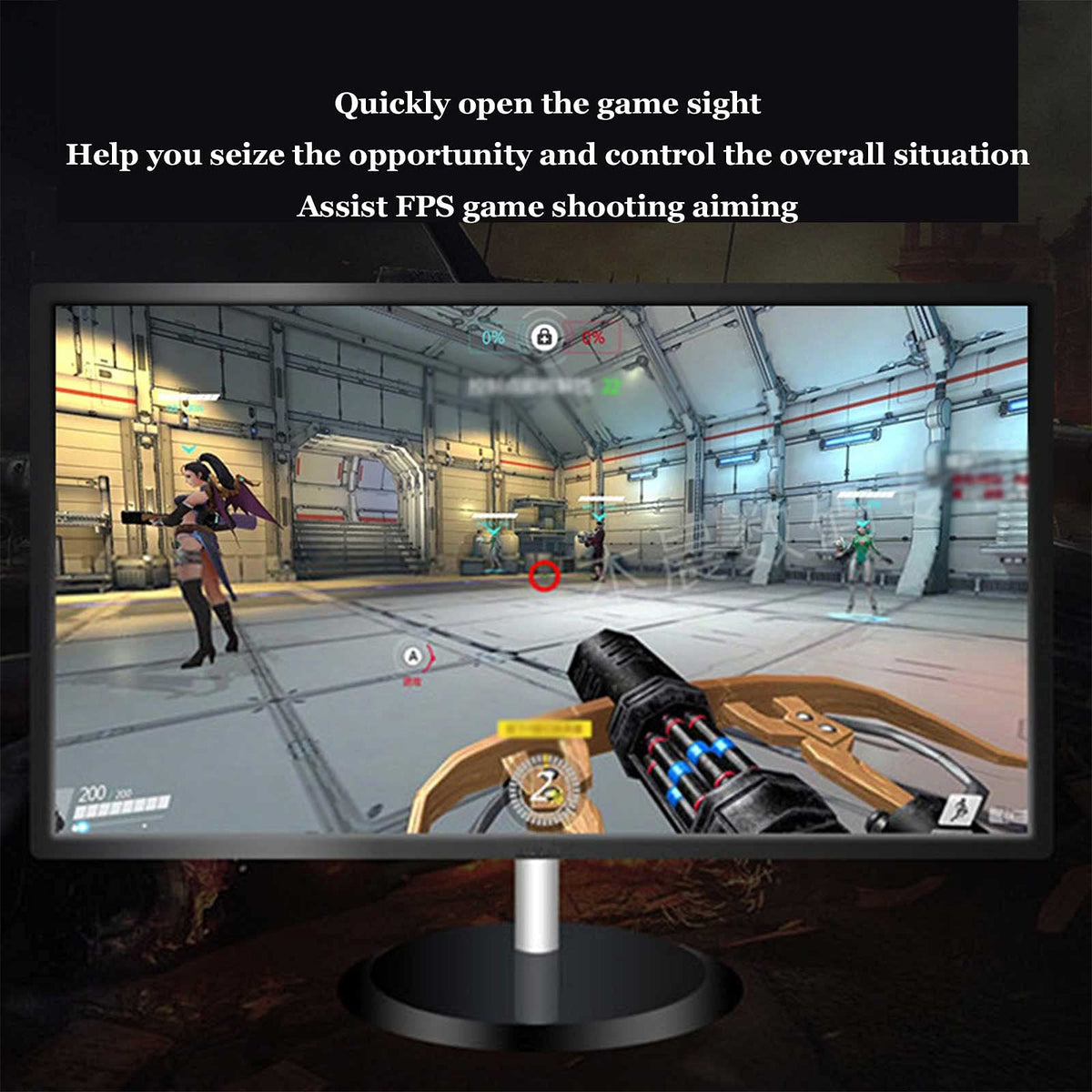 24 Inch Flat Surface Wide Monitor 144hz High-Definition LCD Computer Monitor Portable Led Gaming Monitor Filter Blue Light No Flicker for The Second Screen of Smart Phones 60 * 12 * 39 CM