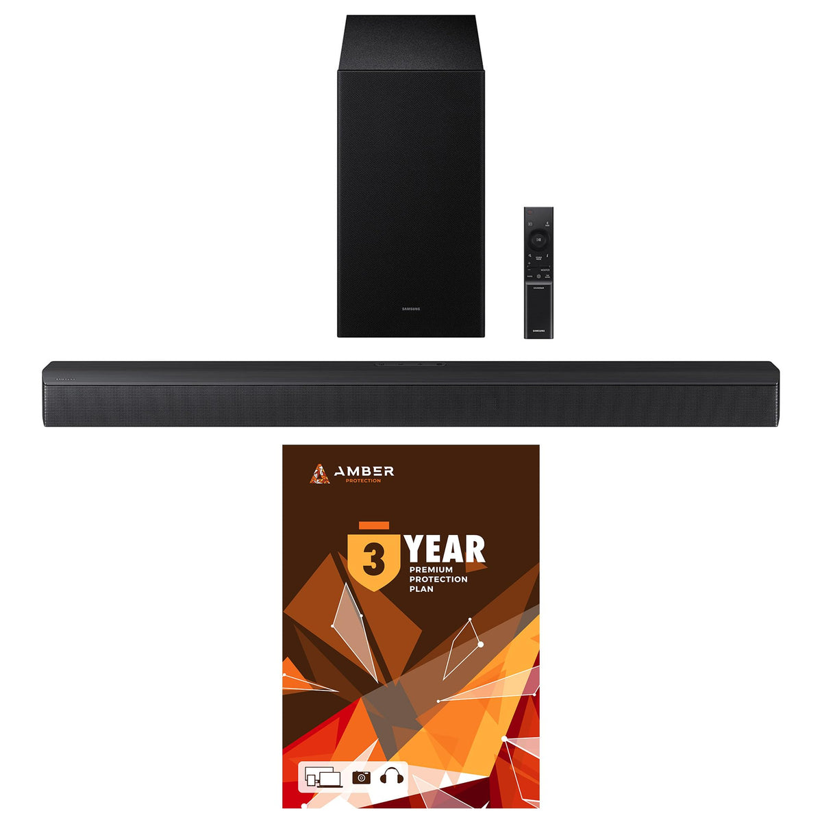 Samsung HW-QS730D 3.1.2ch Soundbar with True Dolby Atmos Sound and 3 Year Amber Protection Plan (2024)