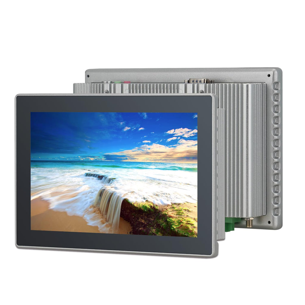 10.4" Industrial Touch Panel PC, Ratio 4:3 Multi-Touchscreen-Monitor,Wall Mounted Touch Screen Panel Computer,WiFi & Built-in Speakers,IP65 Front,Win 10 I5 RAM 8G+256G SSD