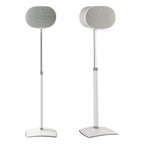Sanus Height Adjustable Speaker Stand for Sonos Era 300 - 17" - Black - Custom Fit - Polished - Durable Steel & Extruded Aluminum - OSSE300A2-B2