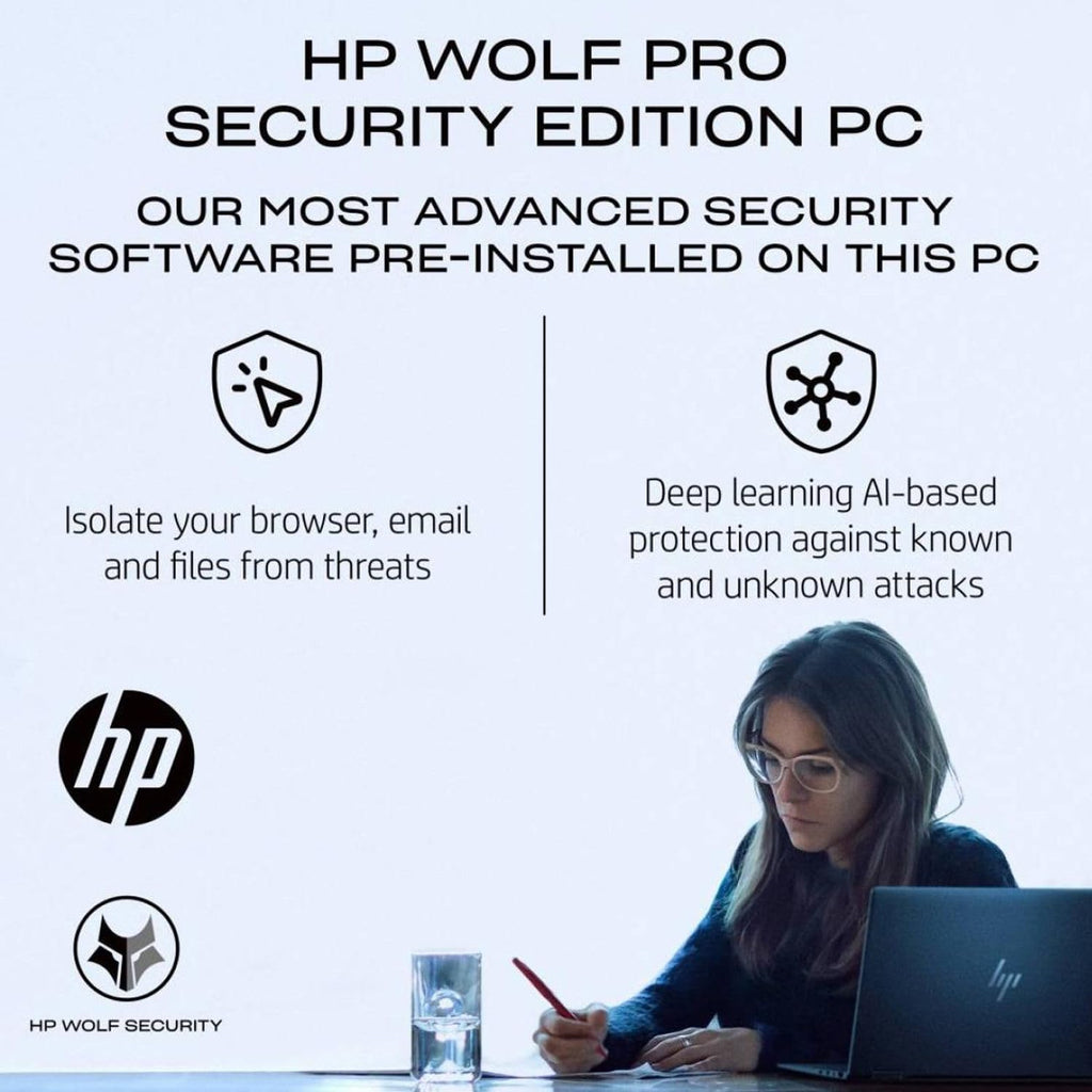 HP EliteBook 6 G1a 14" Premium Business Laptop, AMD Ryzen 7 PRO 250(Beats Intel Ultra 7 165U), 16GB DDR5 RAM, 1TB SSD, WUXGA IPS, Wi-Fi 7, Backlit Key, Fingerprint, Wolf Pro Security, Windows 11 Pro