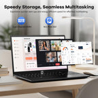 NIMO 15.6" FHD AI-Ready-Laptop, Intel i5-13420H, 16GB RAM, 512GB SSD, Win 11 (Beat i7-1355U, Up to 4.4 GHz) 100W Type-C Fingerprint Backlit Keyboard for Professionals & Students Office, Study & Travel