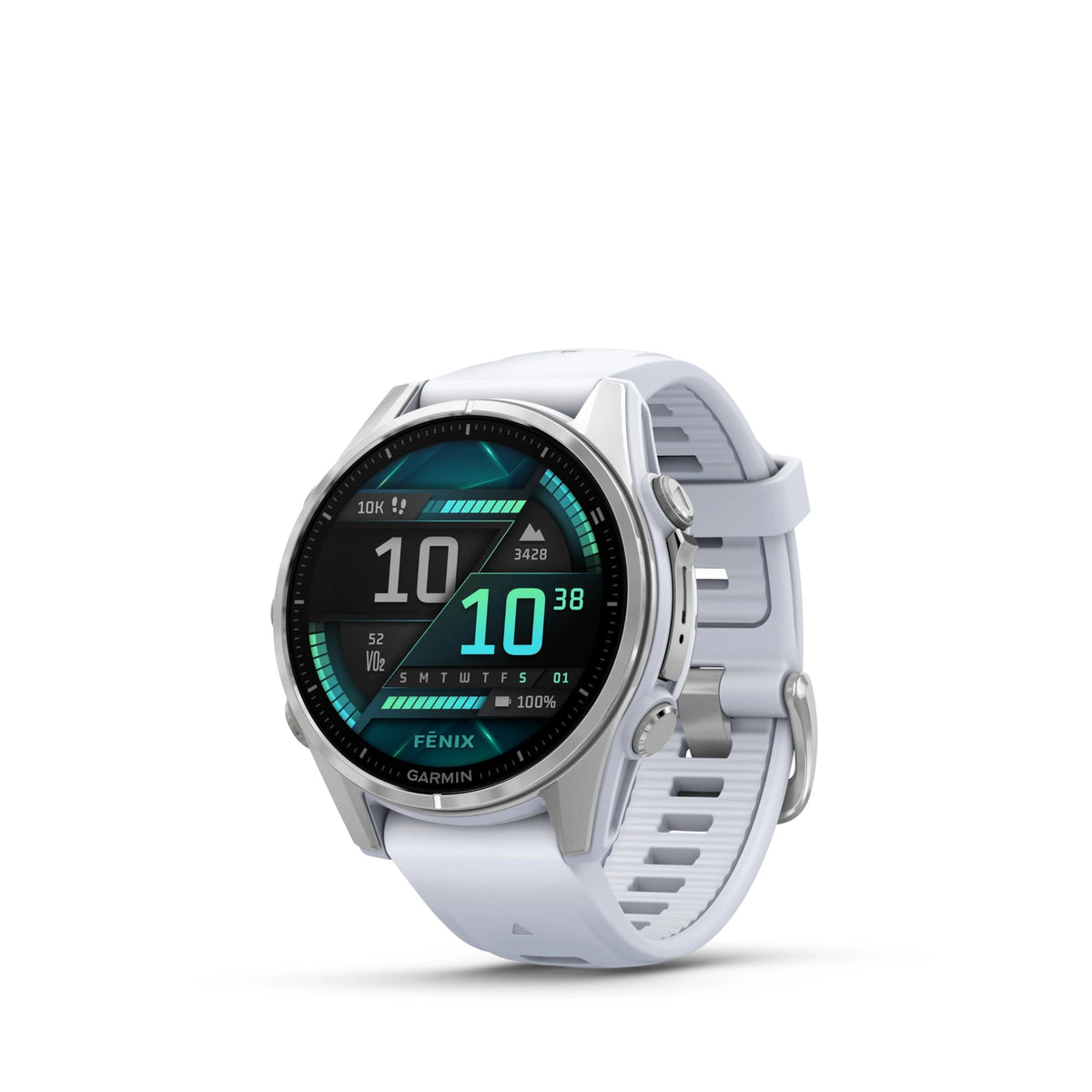 Garmin fēnix® 8, 43mm, Whitestone