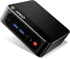 Beelink SER9 Pro AI Mini PC, AMD Ryzen 7 H255 (Up to 4.9GHz), 24GB LPDDR5X 6400MT/s 1TB NVMe SSD, Radeon 780M, Built-in Mic/Speaker, USB4, WiFi 6, 2.5G LAN, 4K@240Hz Triple Display, Desktop Computer