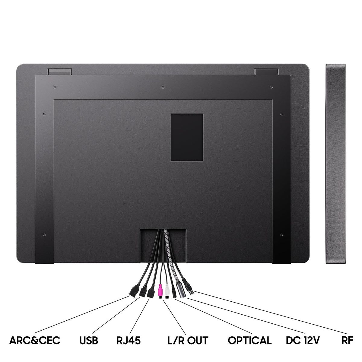 SYLVOX 32'' Smart TV, 12volt Bathroom Magic Mirror, IP66 Waterproof TV