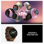 Garmin Venu 4 Health Fitness GPS Smartwatch 45mm AMOLED Bundle