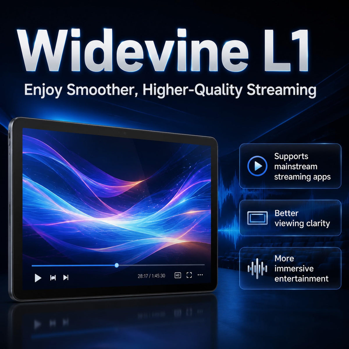 Android Tablet 11 inch with Octa-Core Processor, 36GBRAM+128GB Storage
