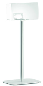 Vogel's Speaker Floor Stand, Universal and for SONOS Play - SOUND 3305 W for Play 5, Denon Heos 5 & 7 and other speakers, White (single stand)