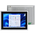 15.6-Inch Industrial Embedded Panel PC, Ratio 16:9 Multi-Touchscreen-Monitor,Industrial Touch Screen Panel Computer,WiFi & Built-in Speakers,IP65 Front,Win 10 I5 RAM 8G+256G SSD