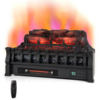 Tangkula 26" Smart Electric Fireplace, Compatible with Alexa, WiFi Enabled