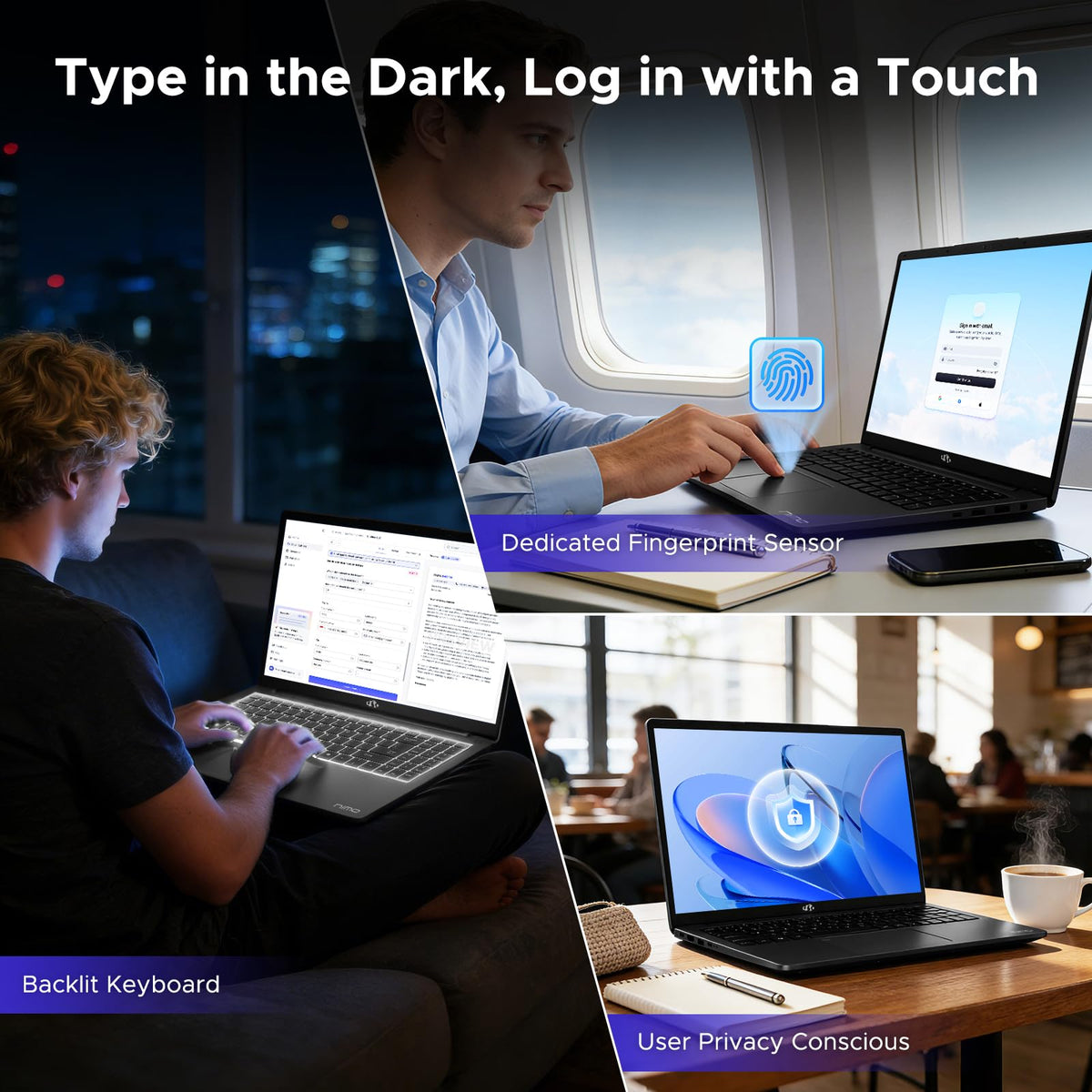 15.6" AI Laptop | 2026-2027 AMD Ryzen 7 8745HS 64GB DDR5 5600MHz 2TB SSD
