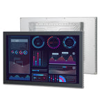 10.4" Industrial Touch Panel PC, Ratio 4:3 Multi-Touchscreen-Monitor,Wall Mounted Touch Screen Panel Computer,WiFi & Built-in Speakers,IP65 Front,Win 10 I5 RAM 8G+256G SSD