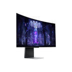 Samsung 34' Odyssey G85SB Series QD-OLED Ultra WQHD Curved Gaming Monitor, 175Hz, 0.03ms, DisplayHDR True Black 400, AMD FreeSync Premium Pro, Advanced Game Streaming, LS34BG850SNXZA