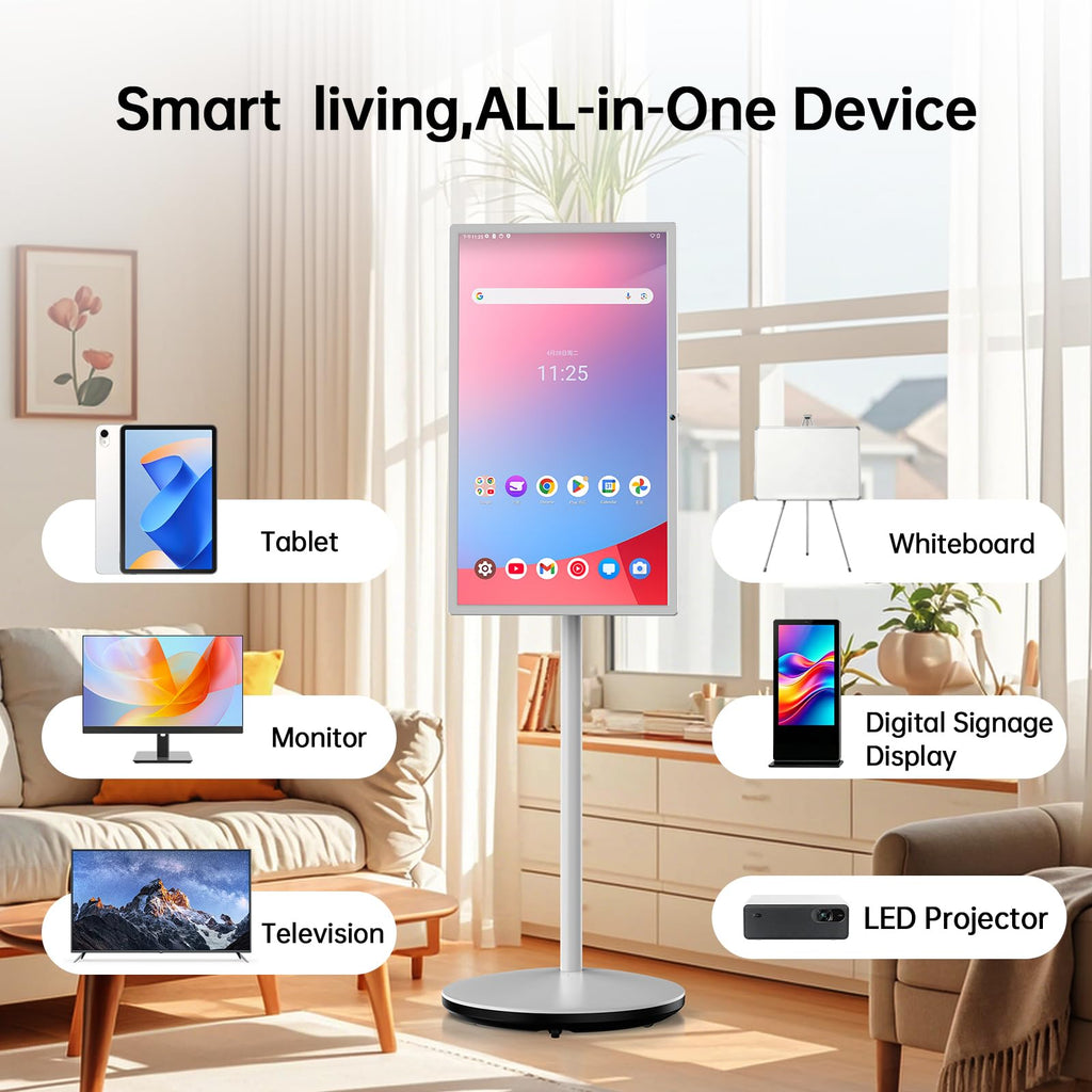 HORION Smart Portable TV, 32 Inch 4K Portable Touch Screen Monitor