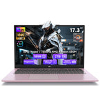 NIMO 17.3" Light Gaming Laptop, 8 Cores AMD Ryzen 7 64GB DDR5 1TB SSD