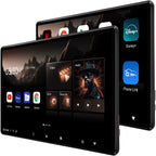 16" Android 13 Car TV Headrest Monitor(Pair),Car Rear Entertainment System