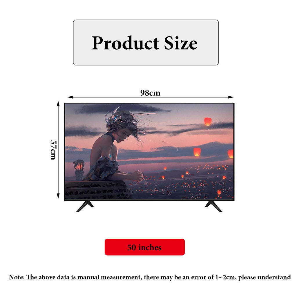 Ultra HD LED TV 4K Smart WiFi Network TV with HDMI USB SD and AC/DC Input LCD LED Flat-Screen TV 55 inch (Smart Version 50 inch)