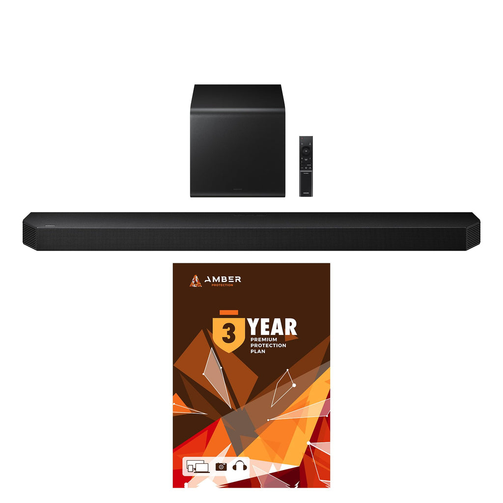 Samsung HW-QS730D 3.1.2ch Soundbar with True Dolby Atmos Sound and 3 Year Amber Protection Plan (2024)